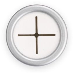 Colgador  Simple Adhesivo Cromo Matte - Inofix