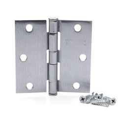 Bisagra Cuadrada Pin Suelto Cromo Mate - Toolcraft