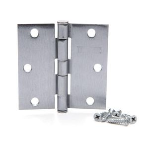 Bisagra Cuadrada Pin Suelto Cromo Mate - Toolcraft
