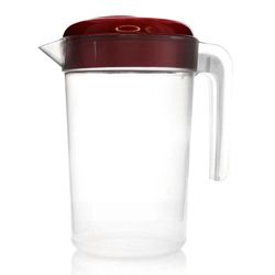 Pichel C/Tapa Refresquero 3 Lt Rojo