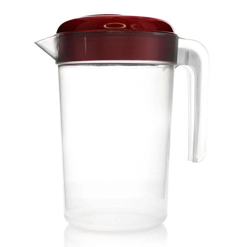 Pichel de 3 L con Tapadera Color Rojo
