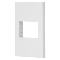 Placa De 1 Módulo Blanca - Volteck