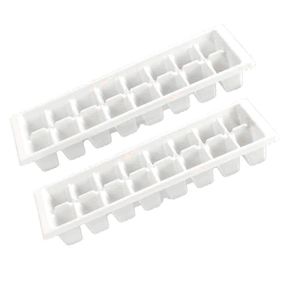 Bandeja Para Hielo Set 2 Blanca - Guateplast