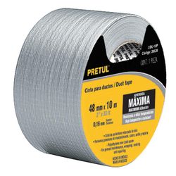 Duct Tape 2 X 10 Yardas Gris - Pretul