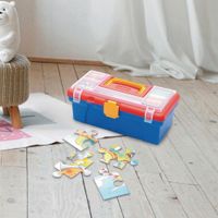 Caja Infantil Multiusos Azul Y Rojo