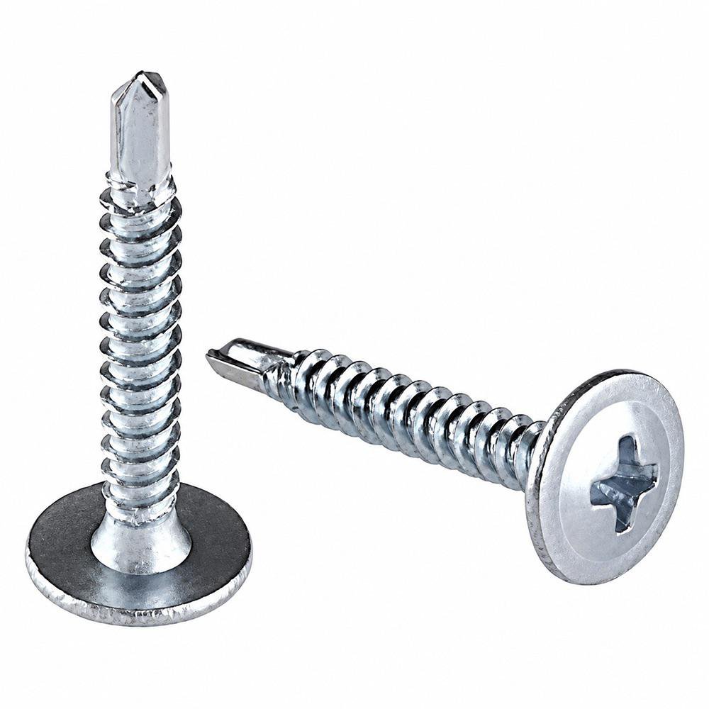 Set de 100 Tornillos para Tablayeso Punta de Broca de 1 plg