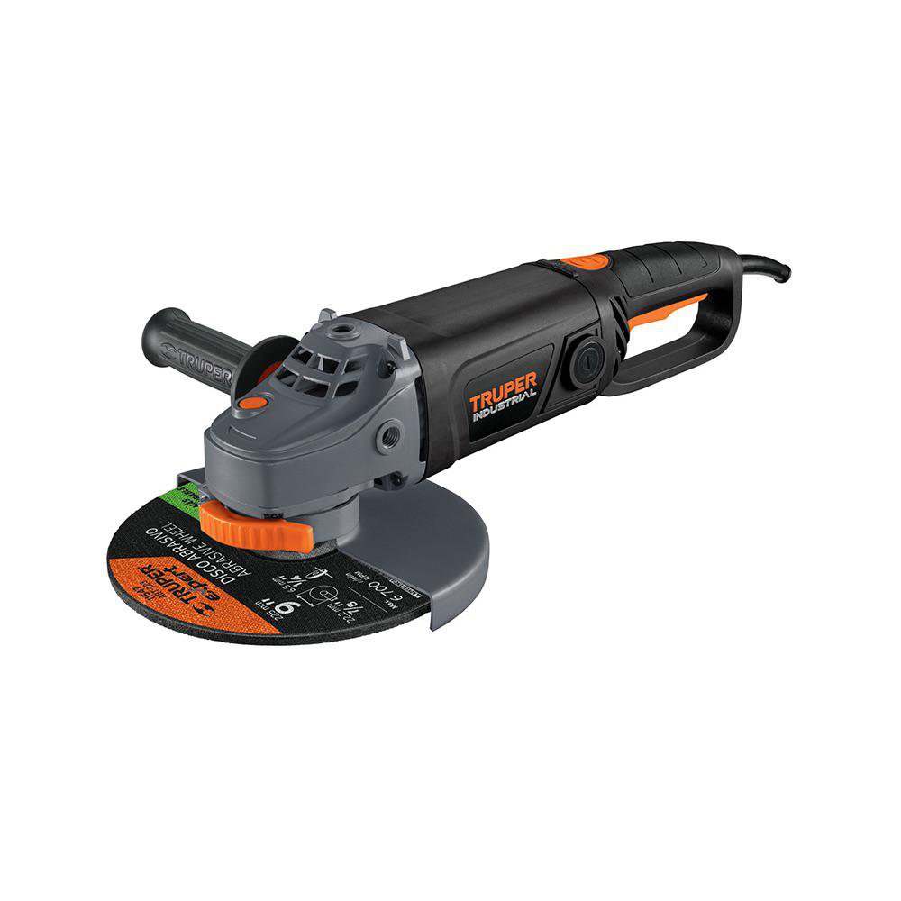 Esmeriladora Angular de Uso Industrial de 9 plg y Motor de 2100 W