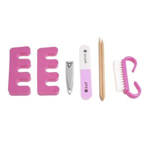 Set De Pedicure 7 Piezas Rosado - Viva