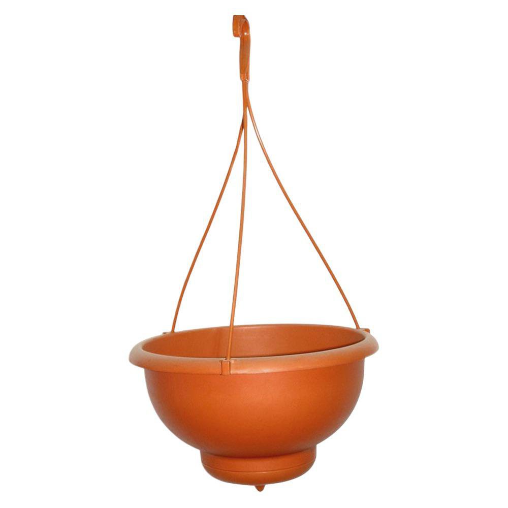 Maceta Colgante Plástica Color Terracota de 26.5 x 14.5 cm  - Varios Colores