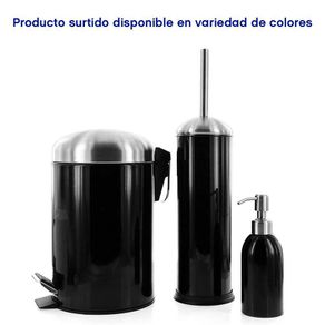 Set De 3 Accesorios Para Baño - Viva