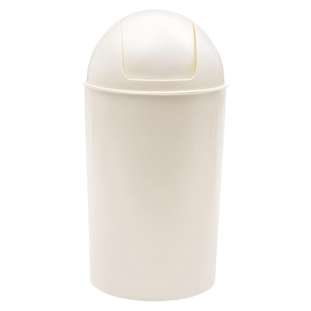 Basurero Sistema Balancín de Plástico Beige 6 L 30 L