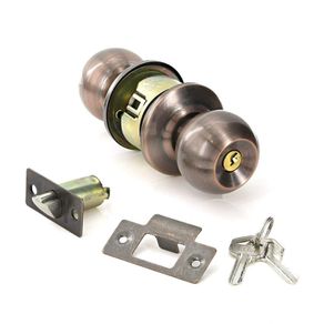 Cerradura Esfera Dormitorio Bronce - Pro-Lock
