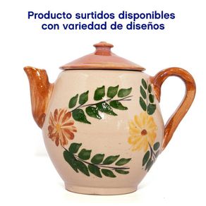 Jarra Tetera Diseño Azúl Amarillo