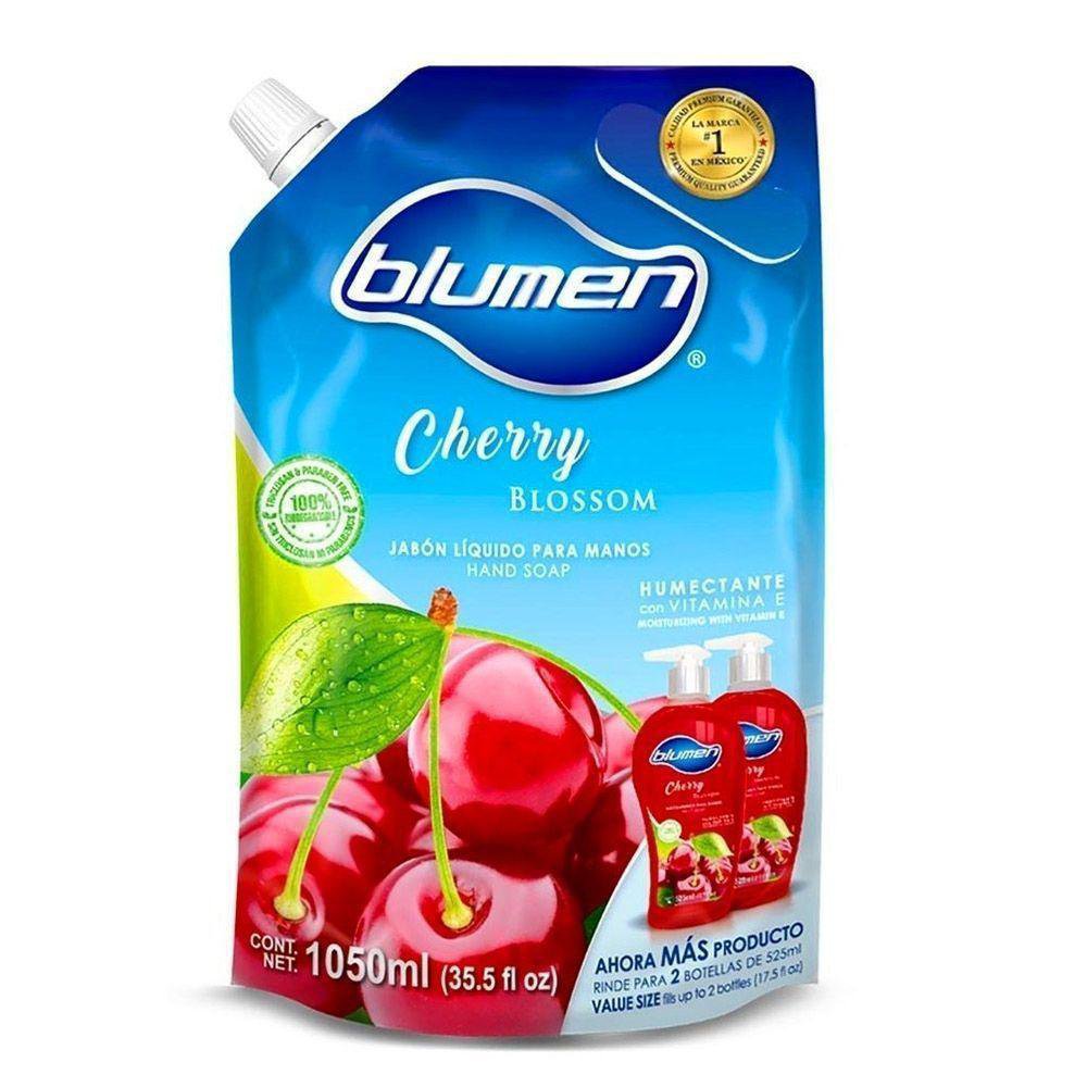 Jabón para Manos Líquido Antibacterial Cherry Blossom 1050 mL