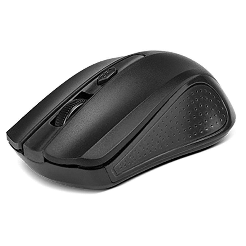 Mouse Óptico Inalámbrico Varios Colores Negro