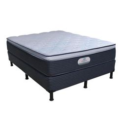 Set De Cama Colchón + Base BeautySleep Superpillow Top - Simmons Varios Tamaños