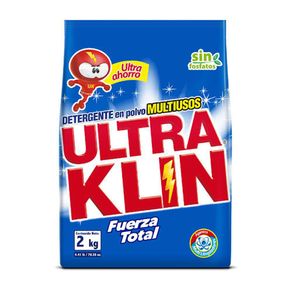 Detergente En Polvo Ultraklin 2Kg - Ultra Klin