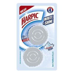 Duo Pack Pastillas White & Shine - Harpic