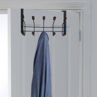Gancho Puerta Metal Madera 5 - Viva