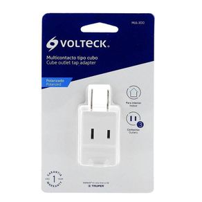 Adaptador Polarizado Con 3 Entradas - Volteck