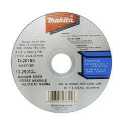 Disco Corte Metal/ Inox 4.5 1.2 Makita