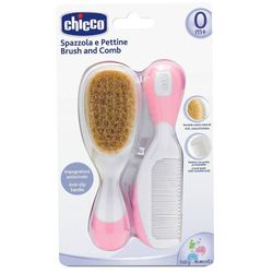 Cepillo Y Peine Natural Rosa - Chicco