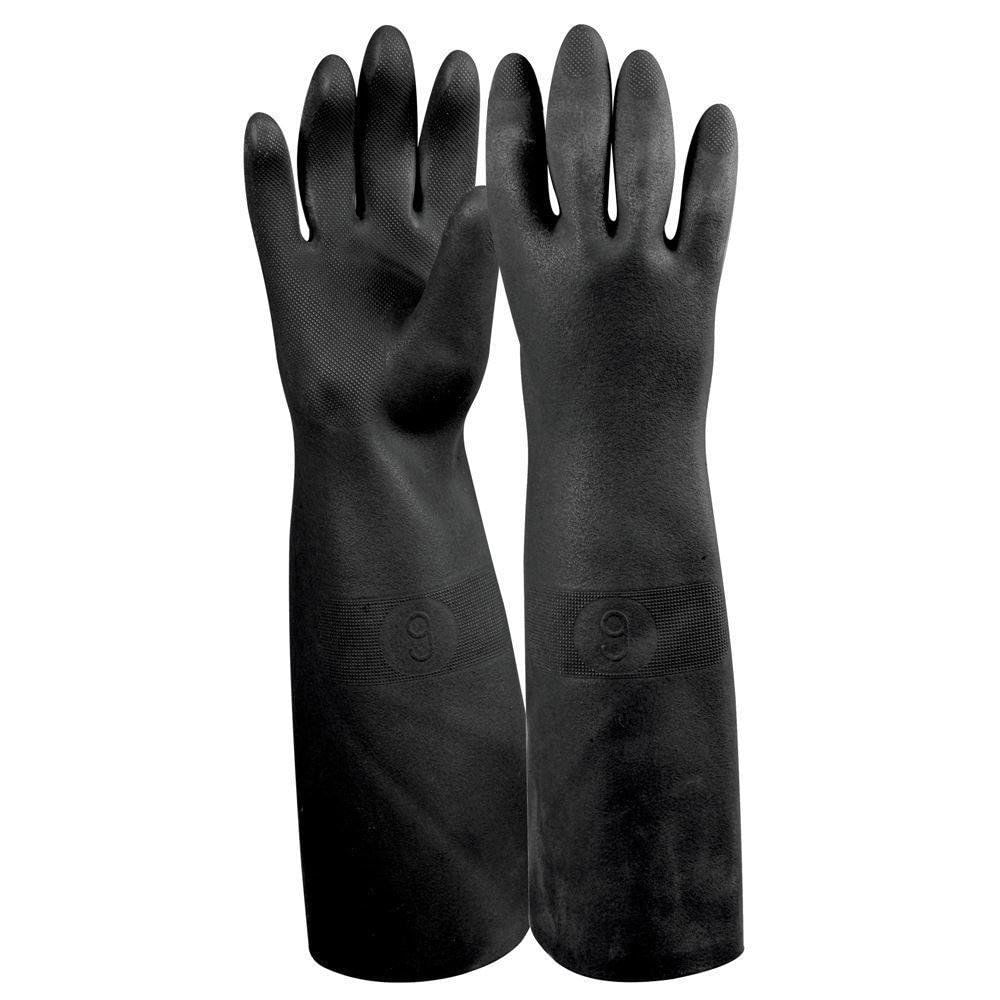 Guantes Industriales para Limpieza de Látex Talla L