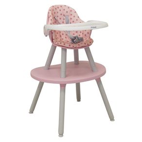 Silla Para Comer Bistro 2 En 1 Rosa - Prinsel