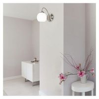 Lámpara. Pared Níquel Satinado 1L E27 60W - Z