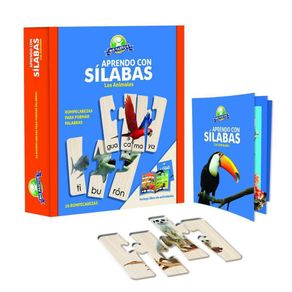 Rompecabezas Aprendo Las Silabas 20 Pzas - Mis Pasitos
