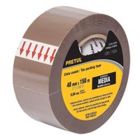 Cinta de Empaque Café de 2 Plg X 44 Yardas - Pretul