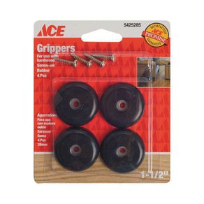 Antideslizante Negro Con Tornillo De 1 - 1/2 Plg - Ace