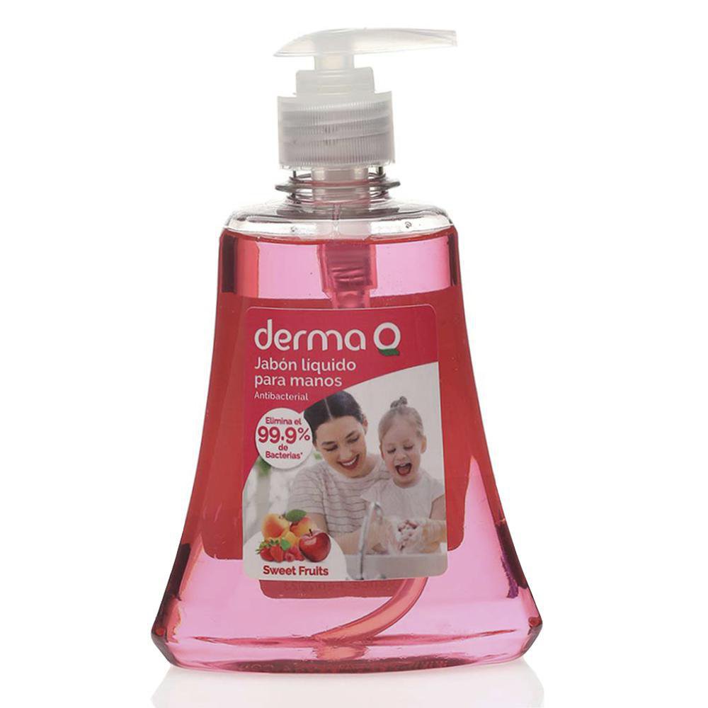 Jabón Líquido Para Manos 440 Ml - Derma-Q Varios Aromas Fruta Dulce
