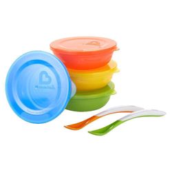 Set Bowls Y Cubiertos Para Alimentación - Munchkin