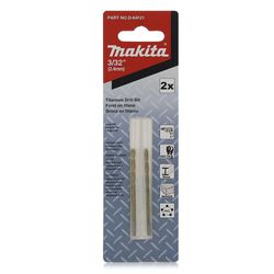 Brocas Metal/Madera 2 Piezas 3/32  - Makita