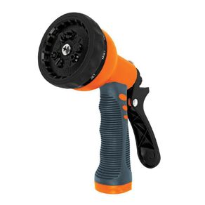 Pistola Plástica Para Manguera Con 8 Tipos De Riego - Truper