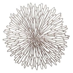 Individual Redondo 38 Cm Plateado - Chilewich
