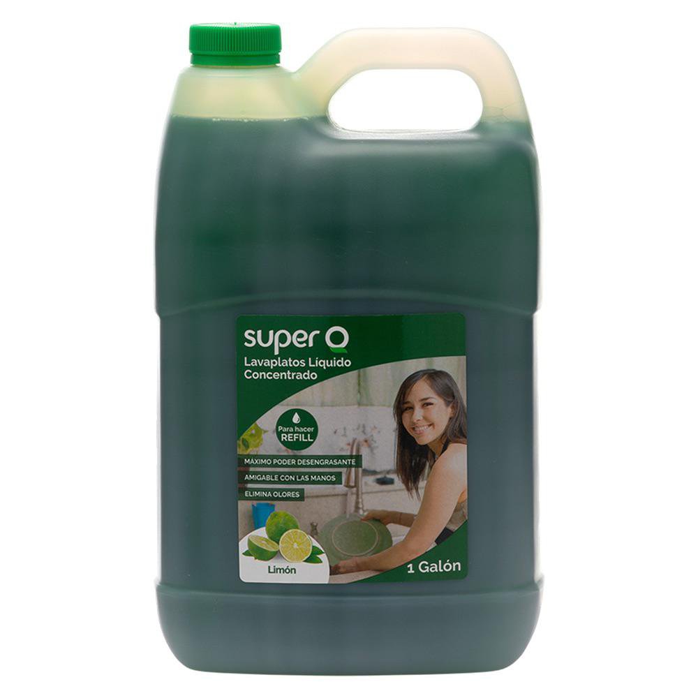 Lavaplatos Líquido Concentrado Aroma Limón 1 Galón