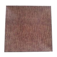 Plato Base Cuadrado Color Madera