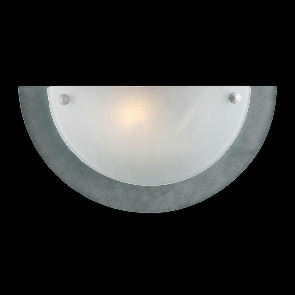 Lámpara de Pared Interior 1 Luz Blanca E27 15.2 cm