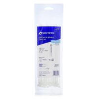 Cincho Estándar De 8 Plg Y 40 Lb Blanco 50 Pzas - Volteck