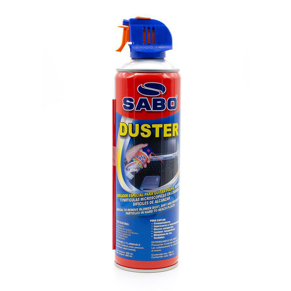 Aire Comprimido Duster de 590 mL para Limpieza de Equipos Electrónicos