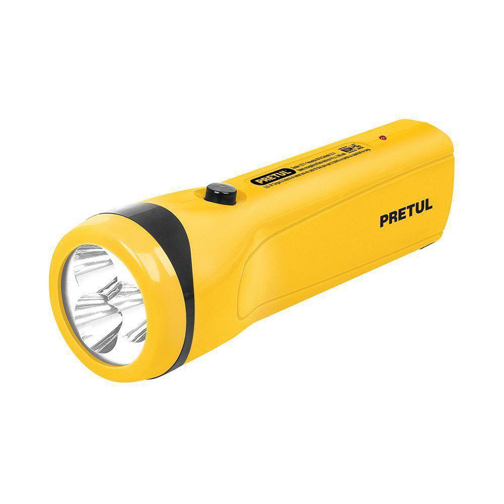 Linterna de Mano Recargable LED de 50 Lm