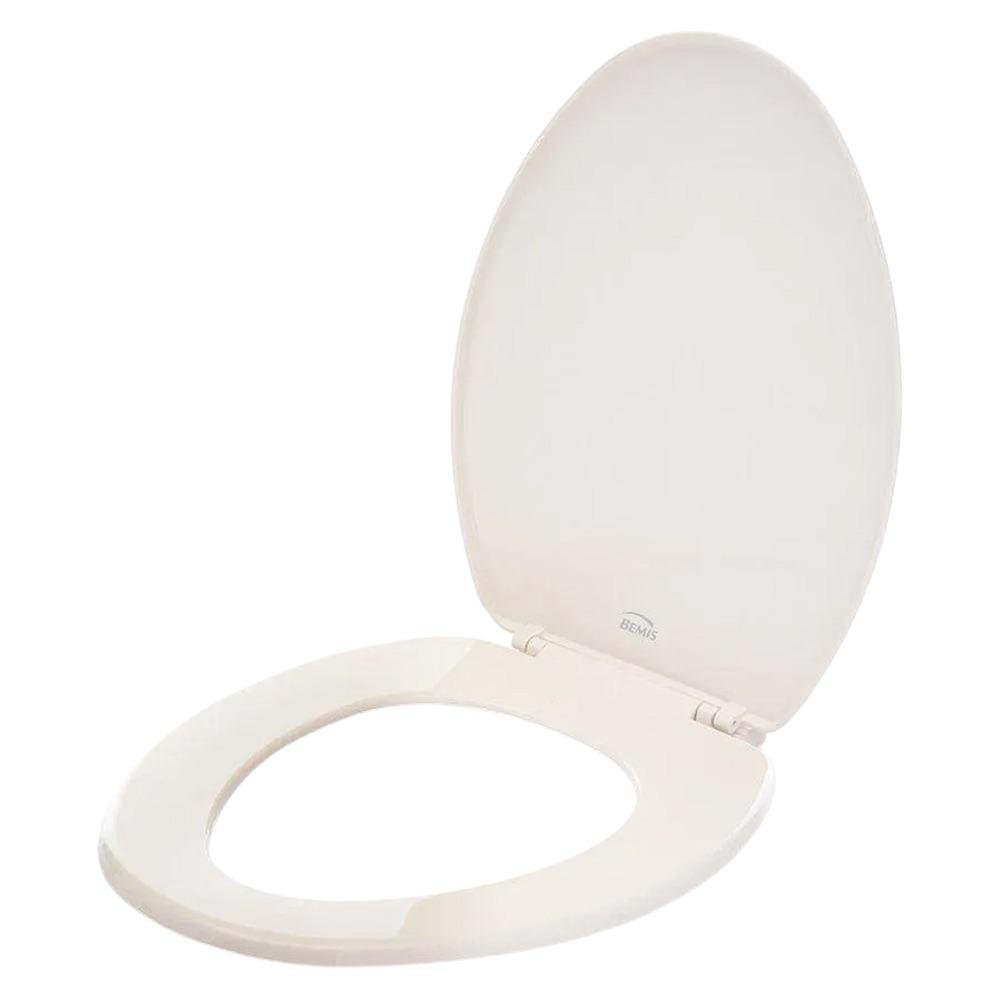 Asiento para Inodoro Elongado Grueso Color Beige