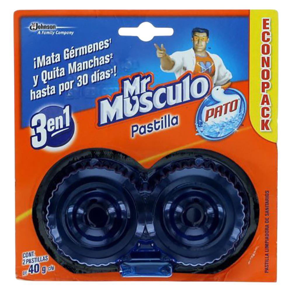 Limpiador en Pastilla para Tanque de Baño 2 Unidades Pastilla para Inodoro 3 en 1