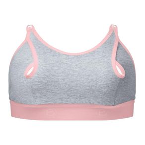 Brasier Clip And Pump Gris - Bravado Varias Tallas