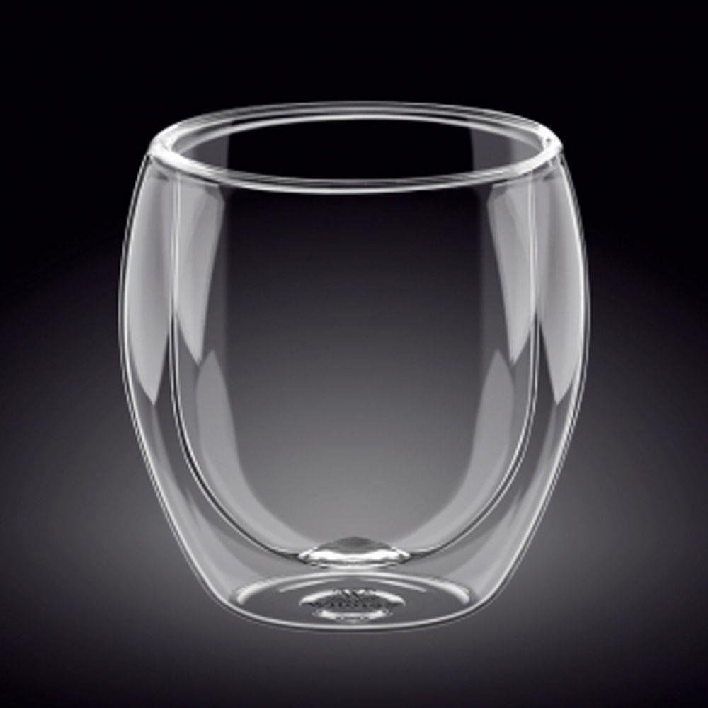 Vaso Doble Pared de 10 oz Color Transparente