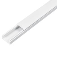 Canaleta Plástica De Pared Blanca Con Adhesivo - Volteck