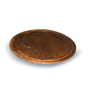 Plato Base 32 Cm Roble Oscuro