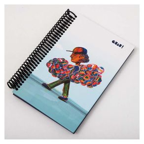 Cuaderno Media Carta 90 Hojas Líneas Pelotas De Tripas - Guau